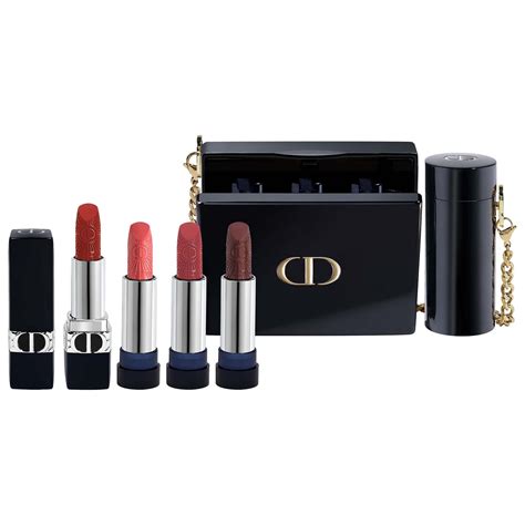 dior lip minaudiere|Dior minaudiere lipstick.